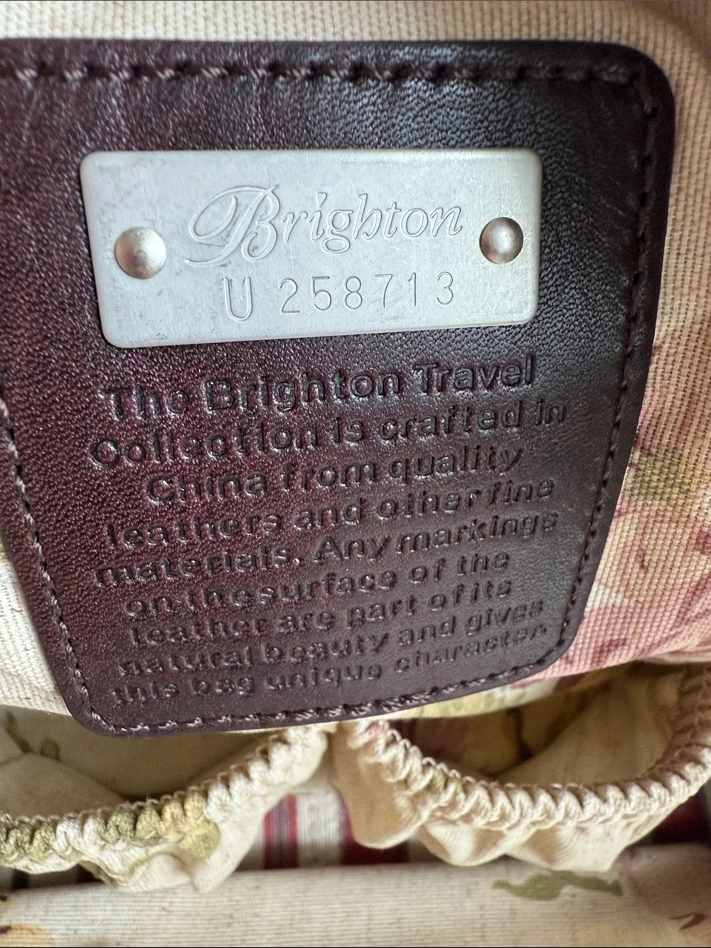 Brighton‎ Travel Cosmetic Case
